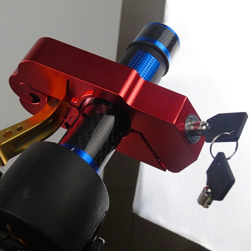 Trava de Punho ClockUp para Moto / Manete, Freio e Acelerador Antifurto