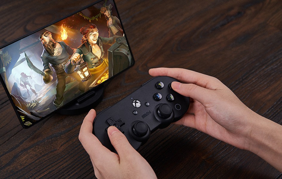Controle Bluetooth 8BitDo SN30 Pro Original + clipe para celular