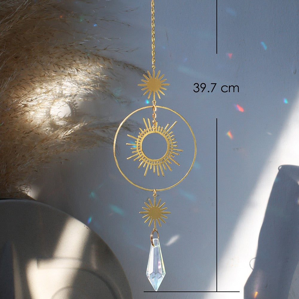 Filtrode sonhos Criador de arco-íris de cristal Apanhador de sonhos