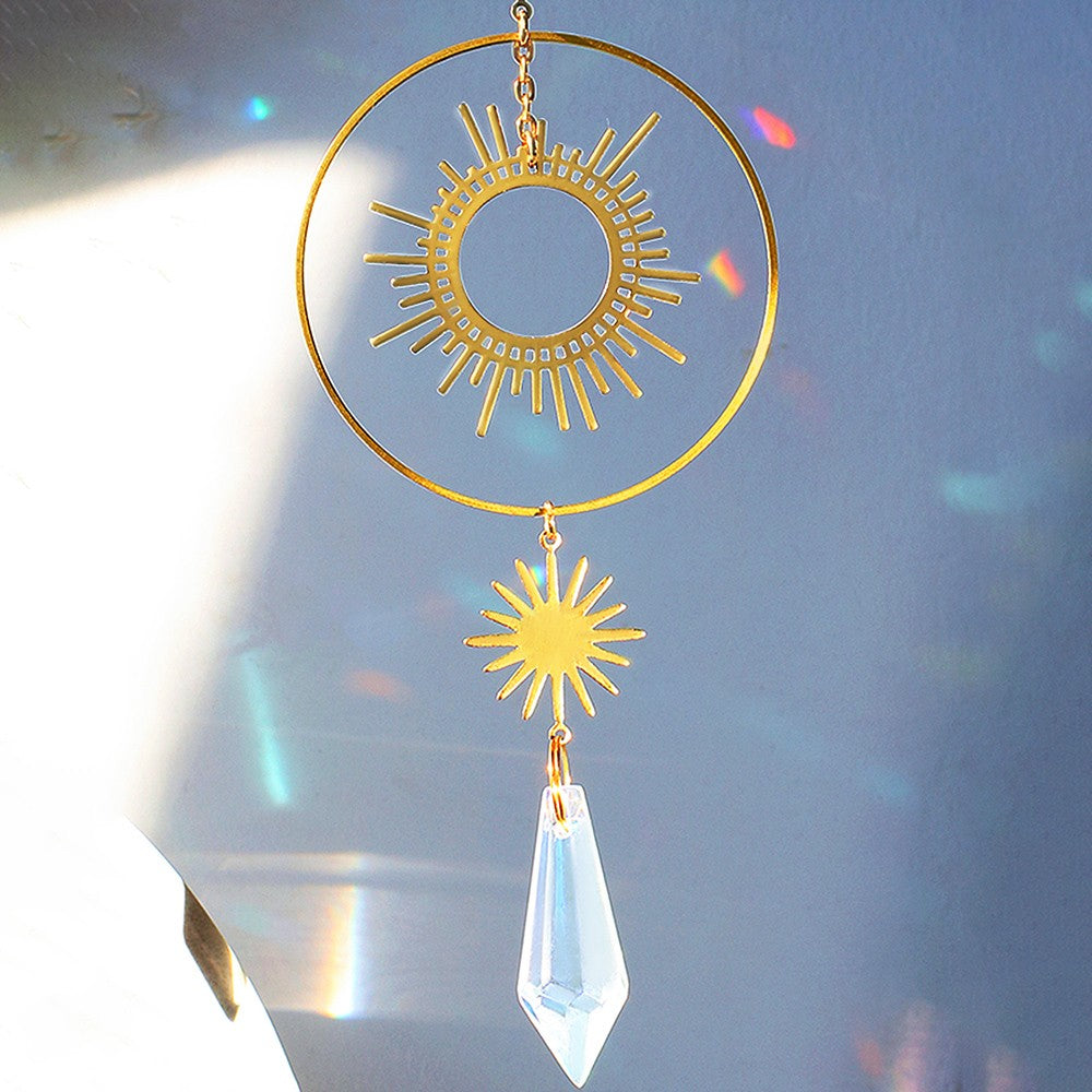 Filtrode sonhos Criador de arco-íris de cristal Apanhador de sonhos