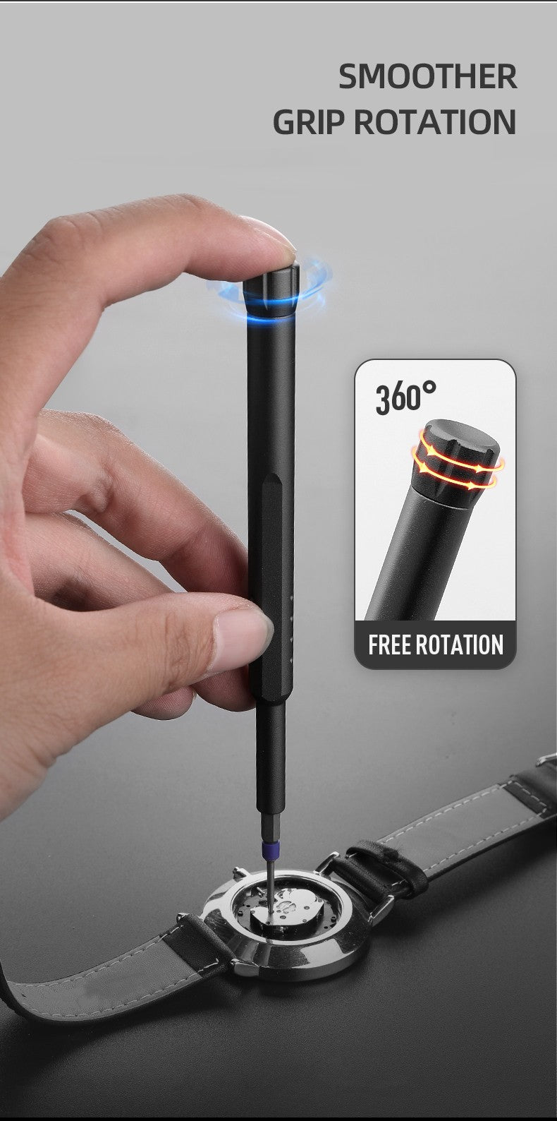 Kit de chave de fenda 44 em 1 peças magnéticos de precisão