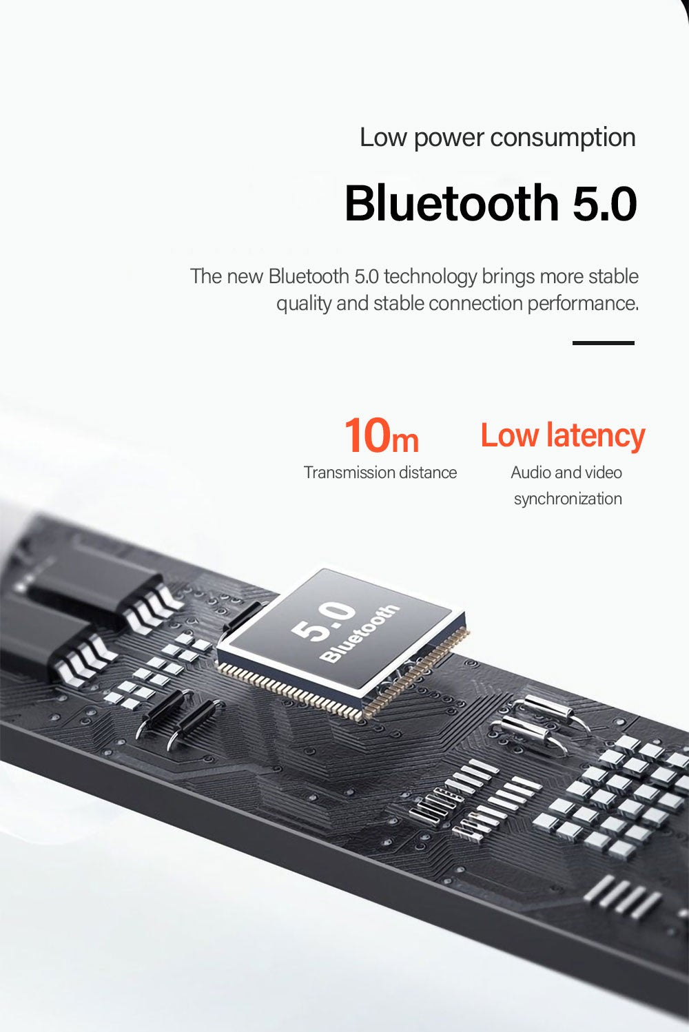 Fone Lenovo original Bluetooth modelo à prova d'água