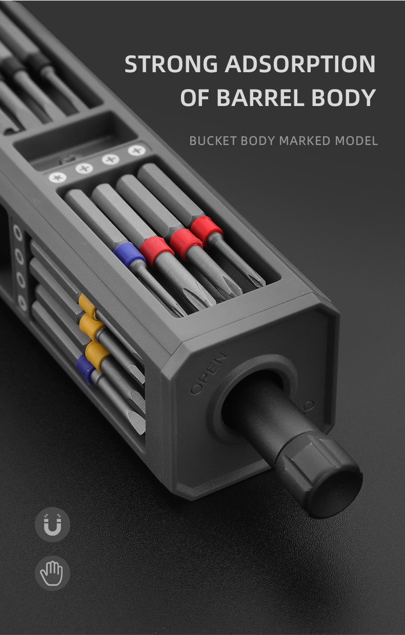 Kit de chave de fenda 44 em 1 peças magnéticos de precisão