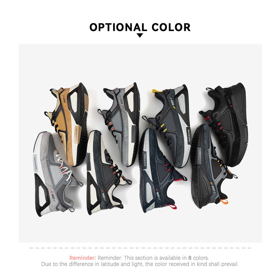 Tênis Baasploa Masculino 2023 Casual Designer Couro Leve