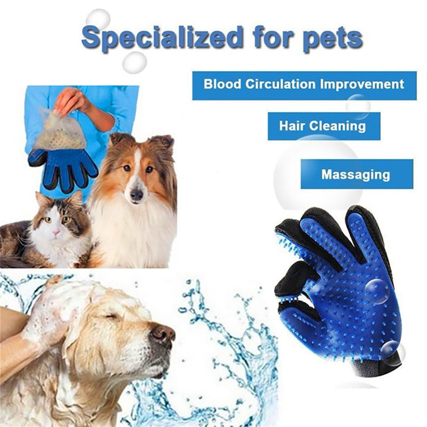 Luva de higiene para cães e gatos de silicone
