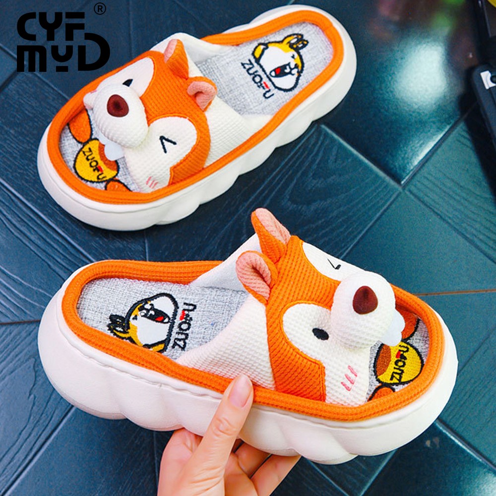 Chinelo de Algodão Bichos ZuoFu