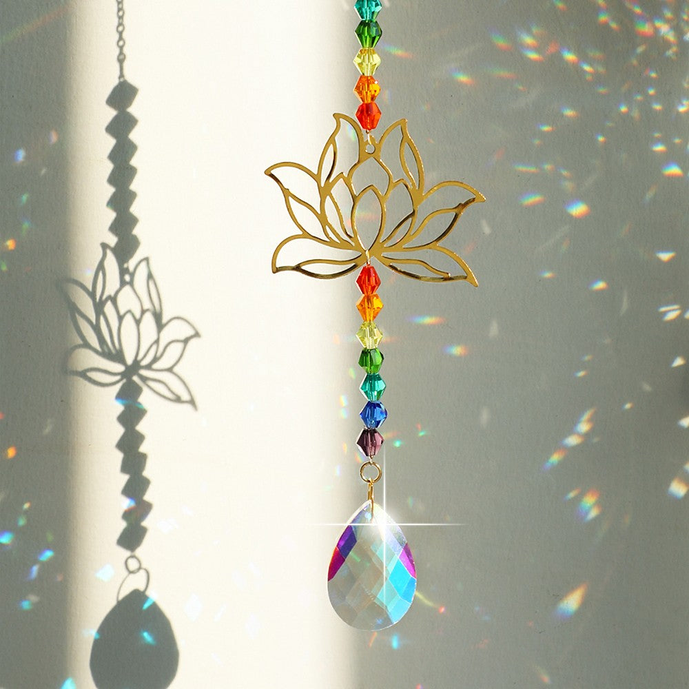 Filtrode sonhos Criador de arco-íris de cristal Apanhador de sonhos