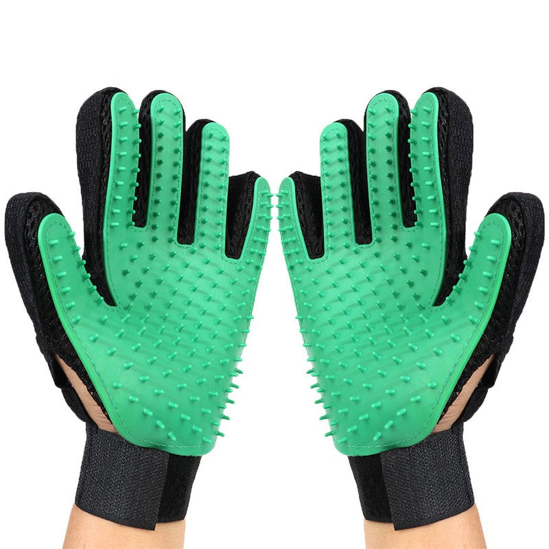 Luva de higiene para cães e gatos de silicone