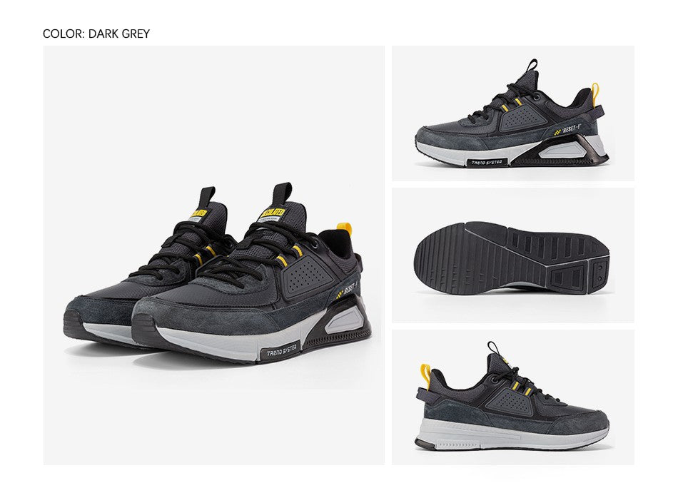 Tênis Baasploa Masculino 2023 Casual Designer Couro Leve