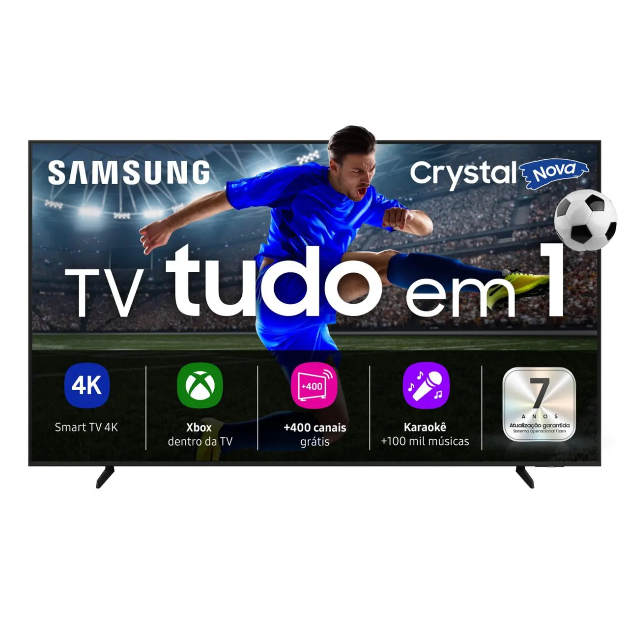 Smart TV 43" 4K Samsung 43U8600F Crystal HDR Tizen Alexa e Xbox Gaming