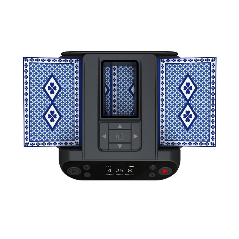 PokerProvok - Máquina Automática de Embaralhar e Distribuir Cartas 2-em-1 com 6 Controles Remotos