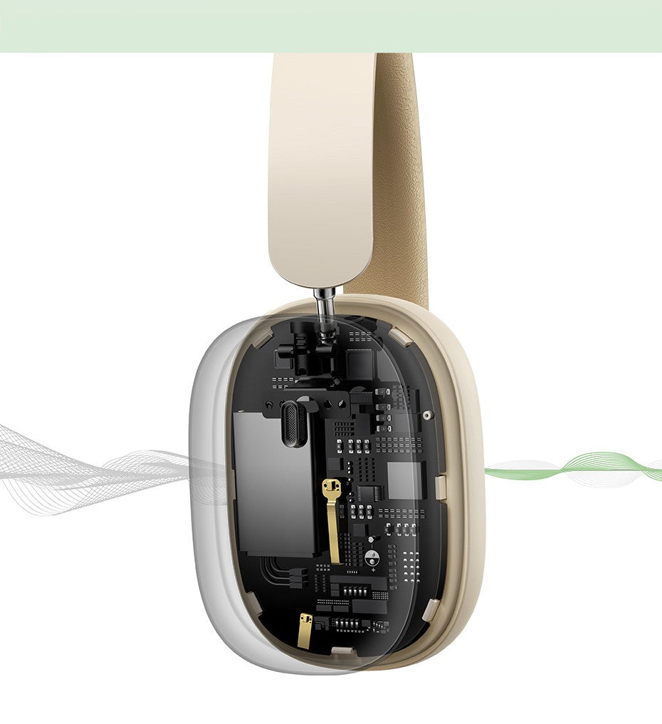 Fone de Ouvido sem fio 5.2 Baseus h1 bluetooth, 40db cancelamento de ruído ativ