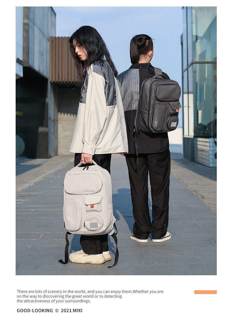 Mochila Mixi Outdoor Mochila Feminina 18 Polegadas Impermeável