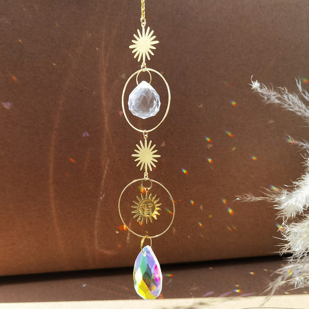 Filtrode sonhos Criador de arco-íris de cristal Apanhador de sonhos