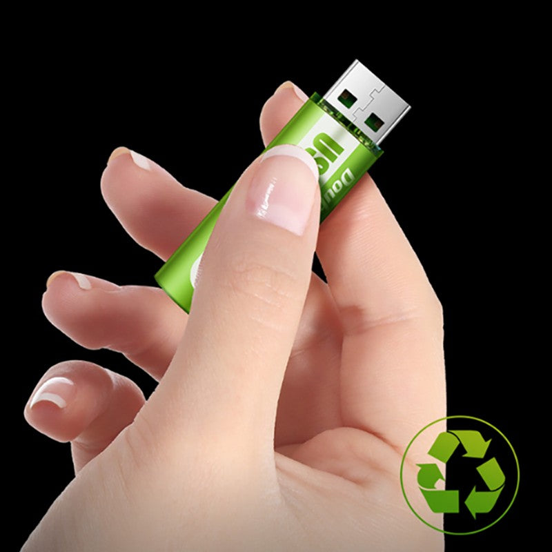 Pilha recarregável USB 1.5V AA Lançamento