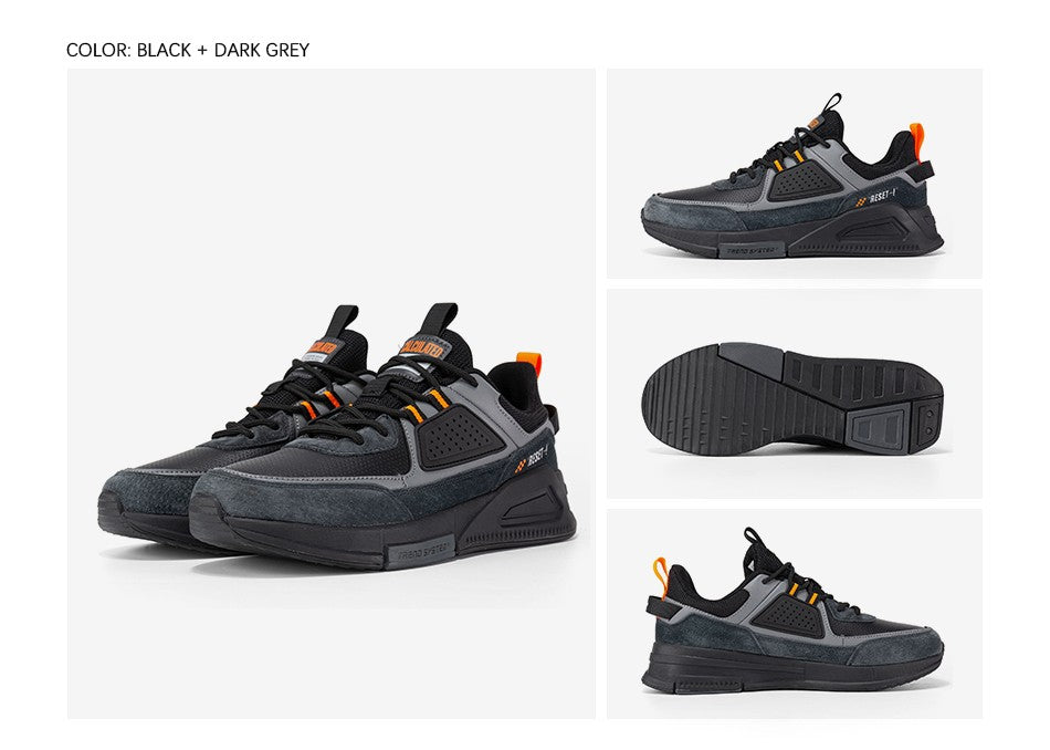 Tênis Baasploa Masculino 2023 Casual Designer Couro Leve