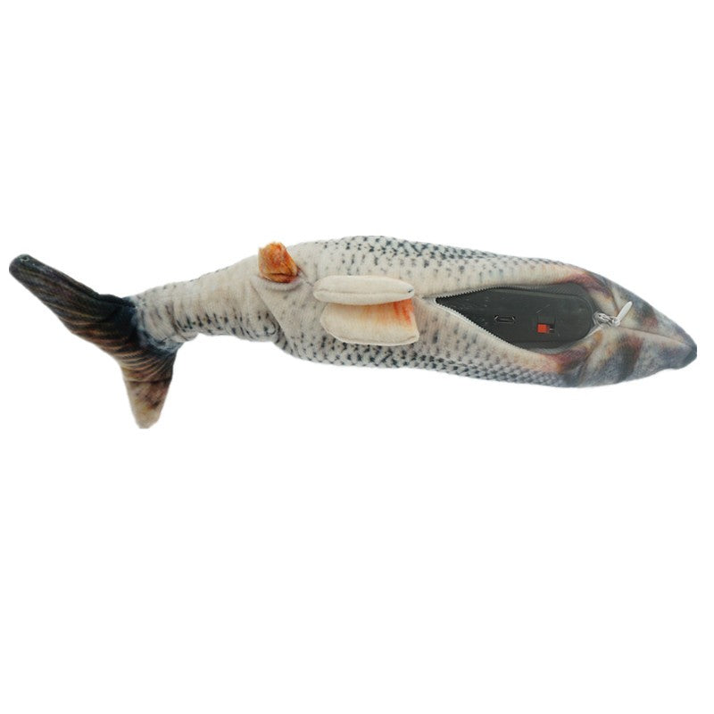 Toy Fish Simulação, Pulando Movendo-se para Gatos Brinquedos