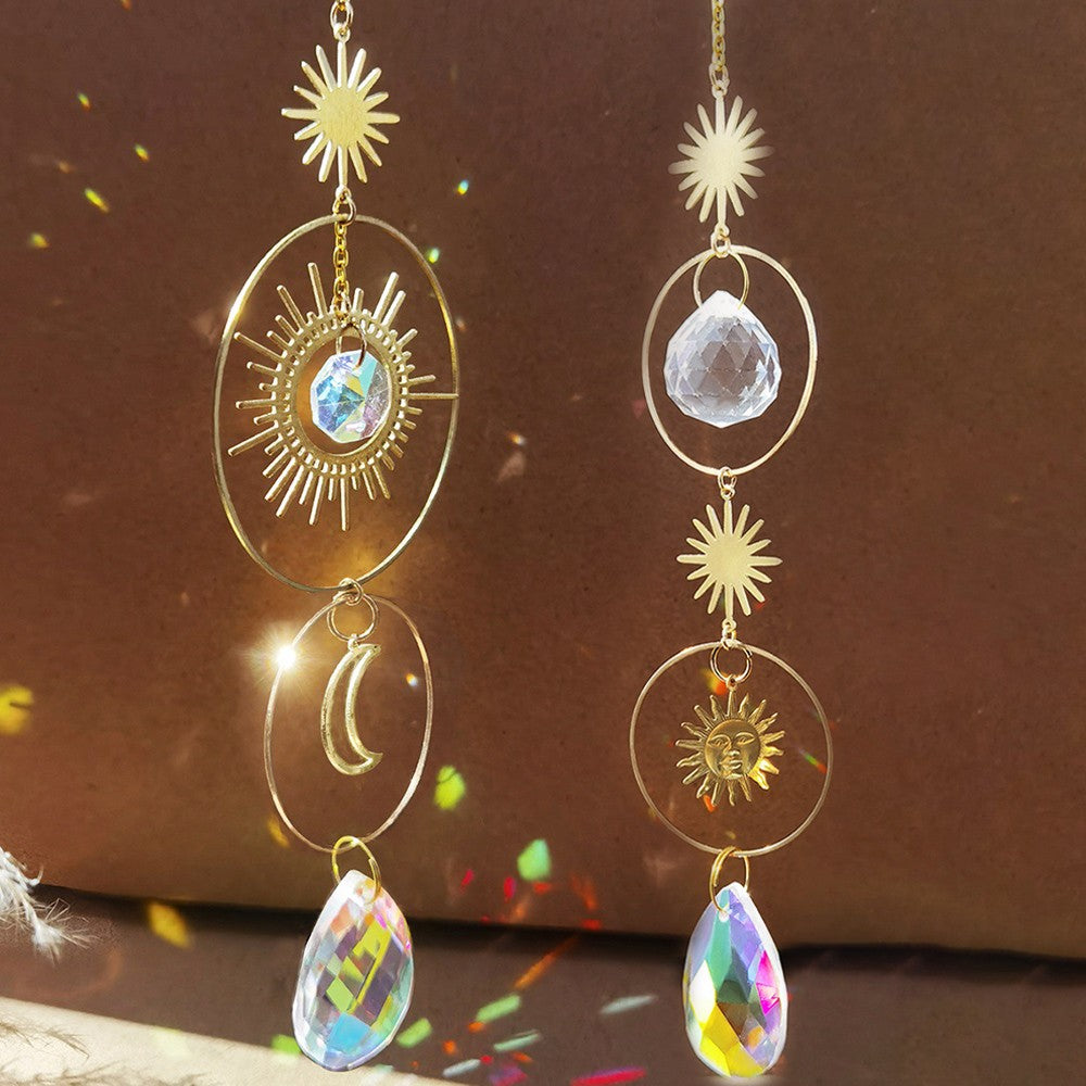 Filtrode sonhos Criador de arco-íris de cristal Apanhador de sonhos