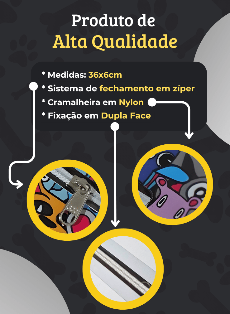 ZipPet™ 2 Unidades - Zíper para Saco de Ração +10Kg