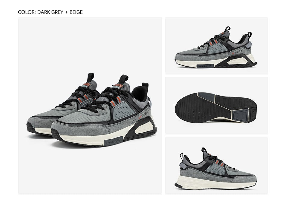 Tênis Baasploa Masculino 2023 Casual Designer Couro Leve