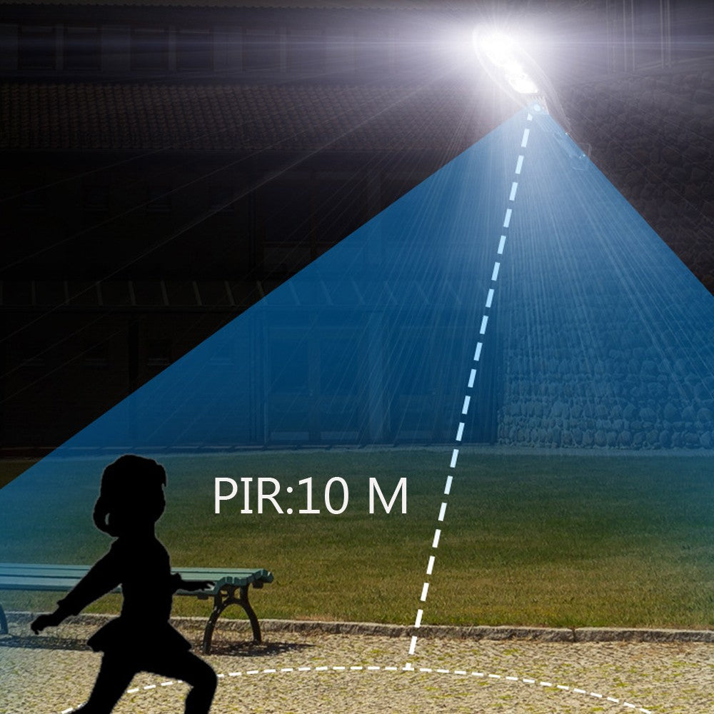 LED Solar para Área Externa 500 watts a prova D'água