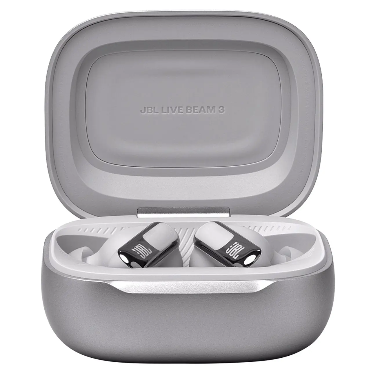 Fone de Ouvido JBL Live Beam 3 Prata - JBLLIVEBEAM3SILBR