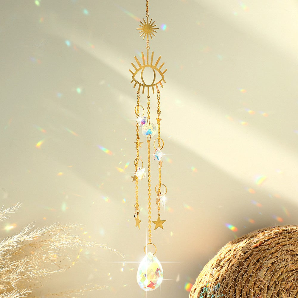 Filtrode sonhos Criador de arco-íris de cristal Apanhador de sonhos