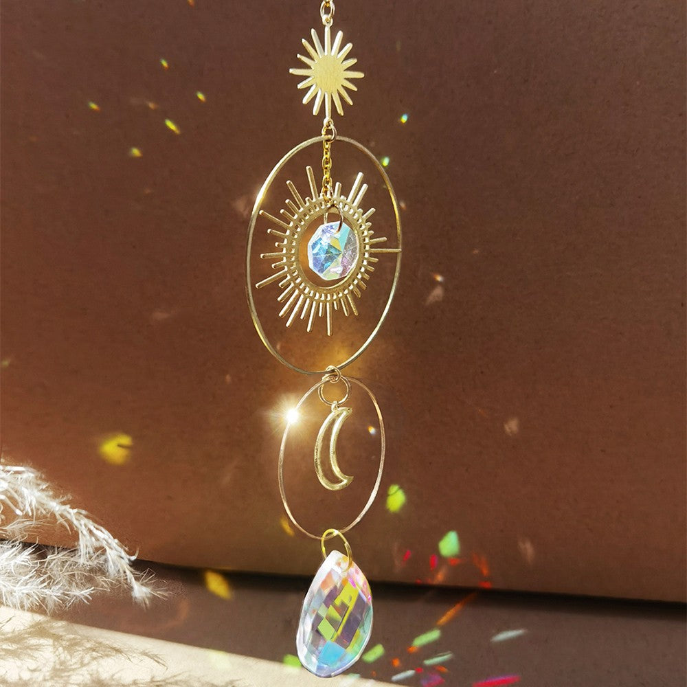 Filtrode sonhos Criador de arco-íris de cristal Apanhador de sonhos