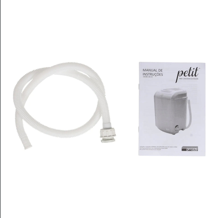 Mini Lava-Roupas Petit 1,5kg Praxis Automática
