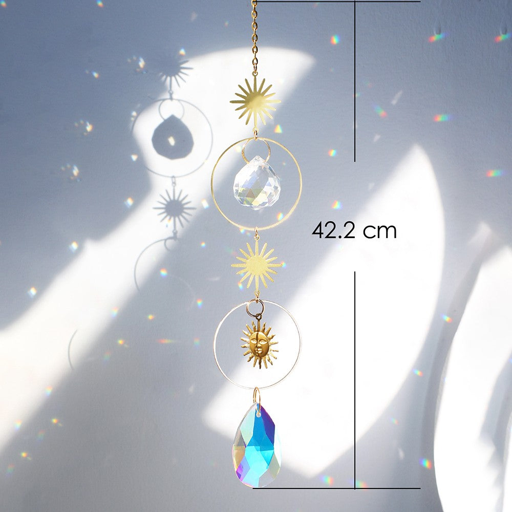 Filtrode sonhos Criador de arco-íris de cristal Apanhador de sonhos