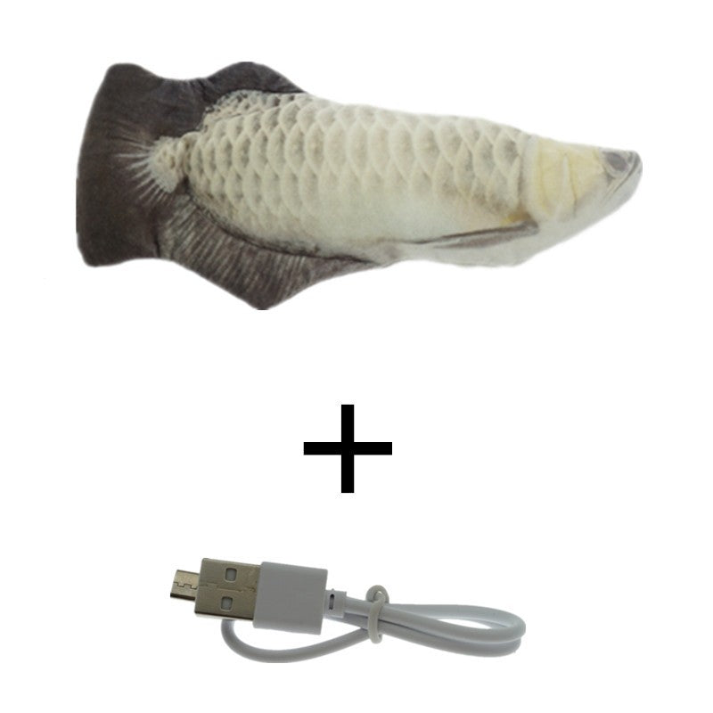 Toy Fish Simulação, Pulando Movendo-se para Gatos Brinquedos