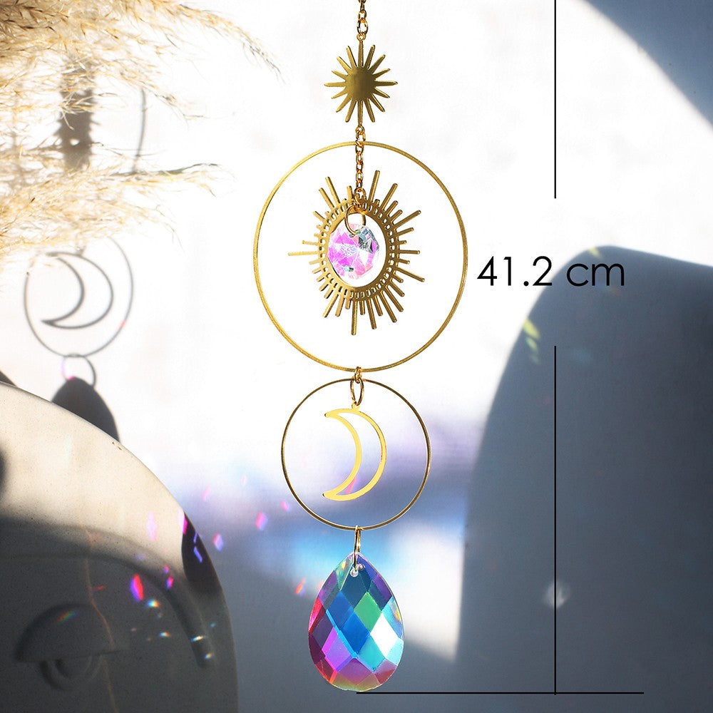 Filtrode sonhos Criador de arco-íris de cristal Apanhador de sonhos