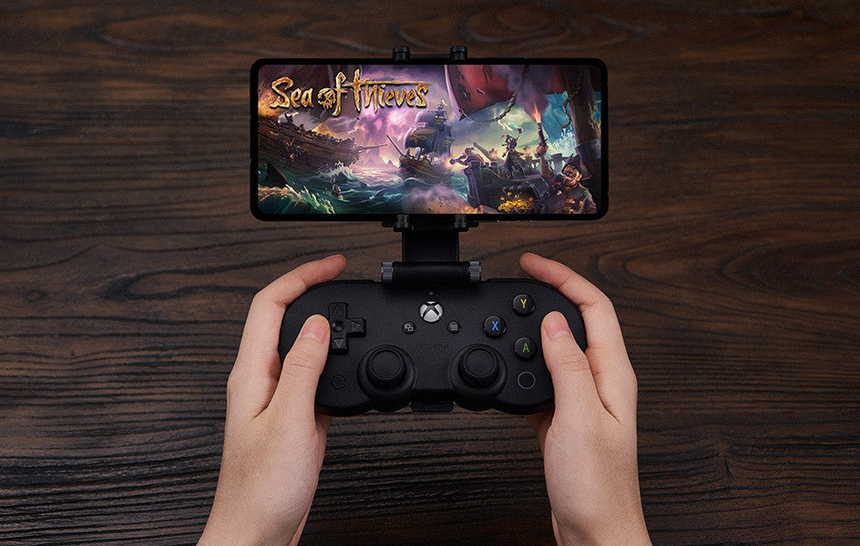 Controle Bluetooth 8BitDo SN30 Pro Original + clipe para celular
