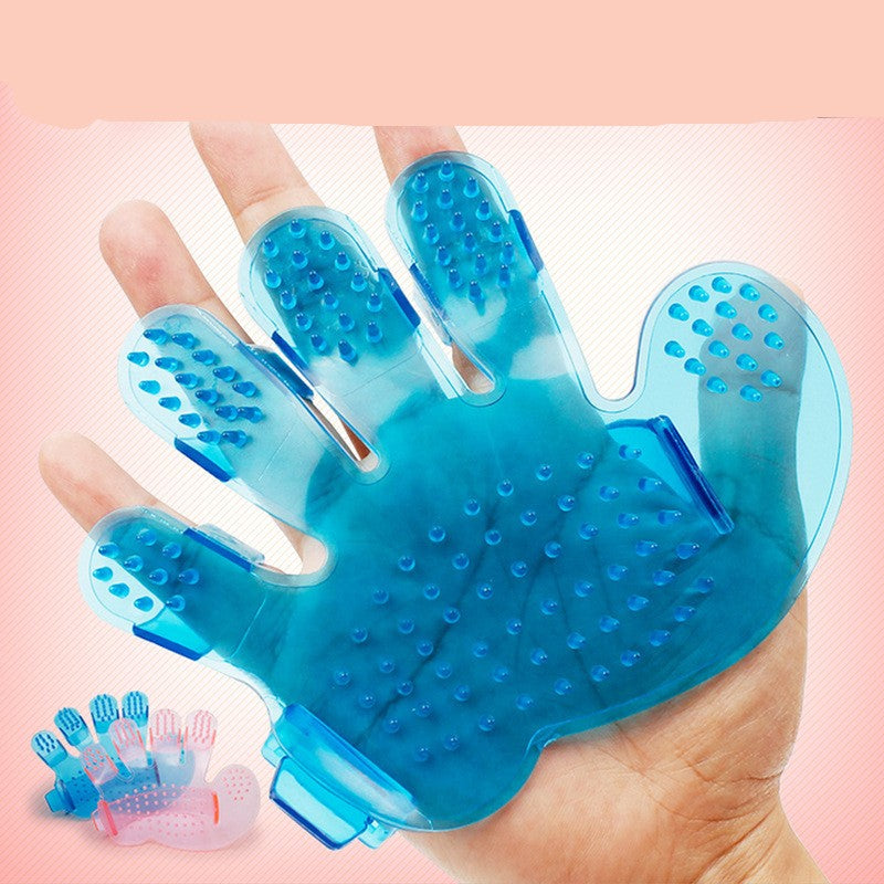 Luva de higiene para cães e gatos de silicone