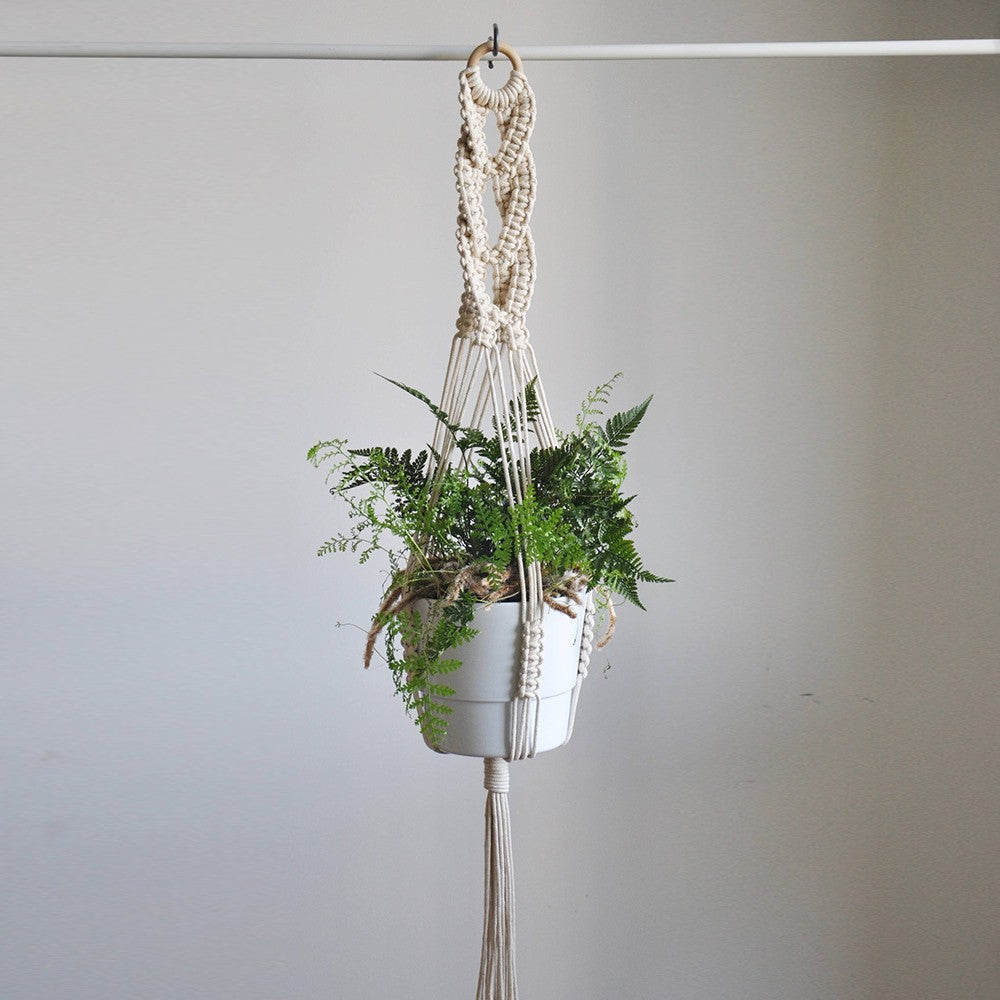 Colgadores de plantas Rame, soporte para macetas - Cuerda de algodón