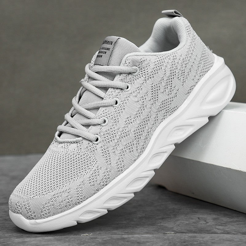 Tênis casuais masculinos respiráveis e leve