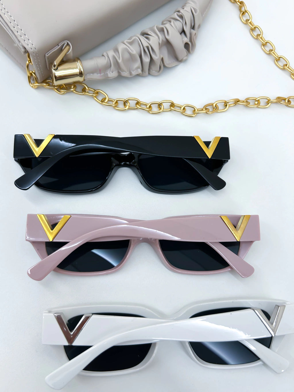 Óculos de Sol Retangular Luna Ref. 1170