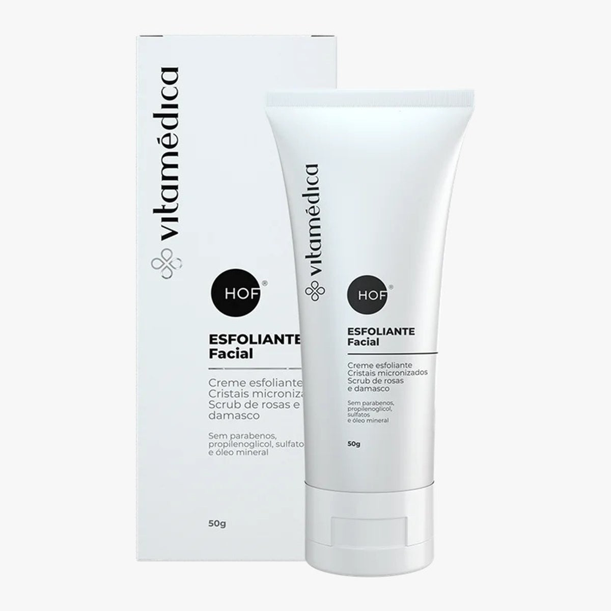 Esfoliante Facial Renovador Com Aloe Vera E Microesferas 50g